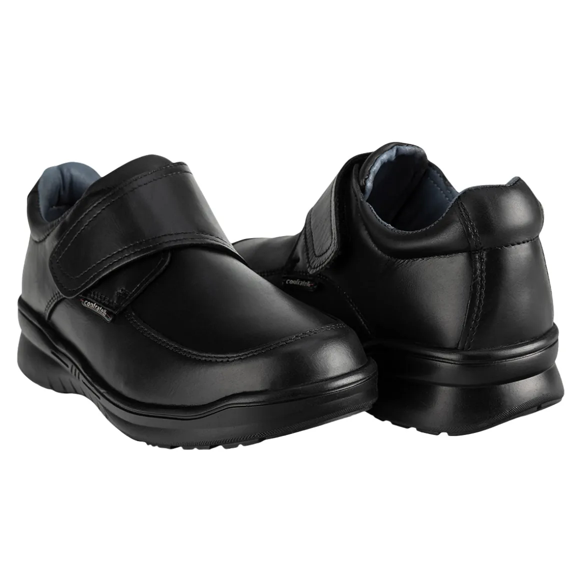 Zapato Escolar Ajuste Velcro Niño Confratelli 08874