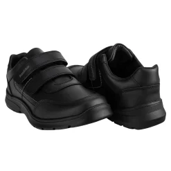 Zapato Escolar Ancho Velcro Niño Bambino 07167