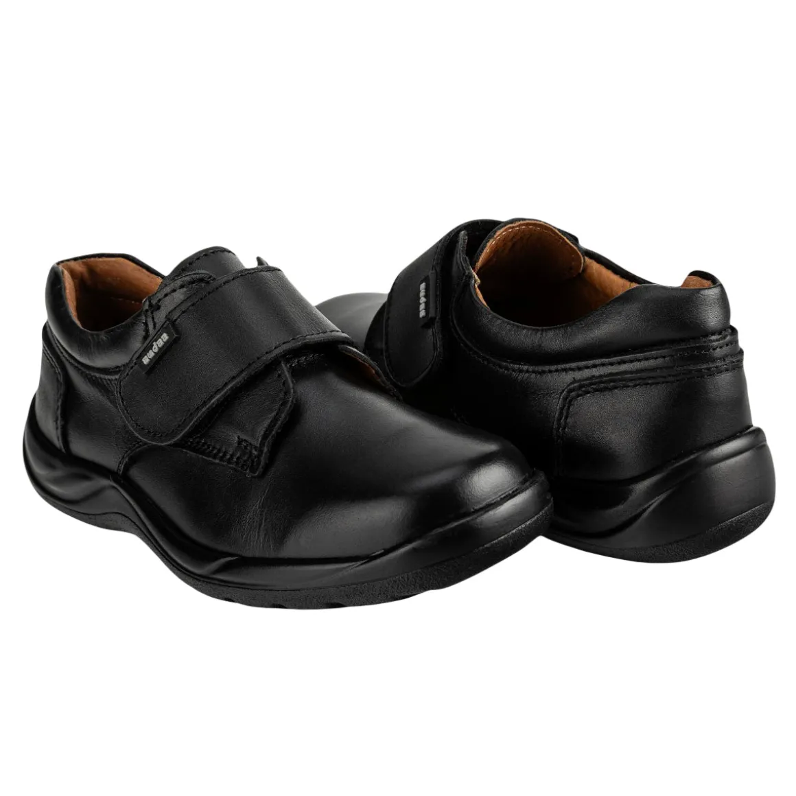 Zapato Escolar Audaz Para Joven Velcro 00632