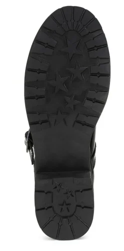 Zapato Escolar Bambino Para Niña Negro Charol Casual 02903
