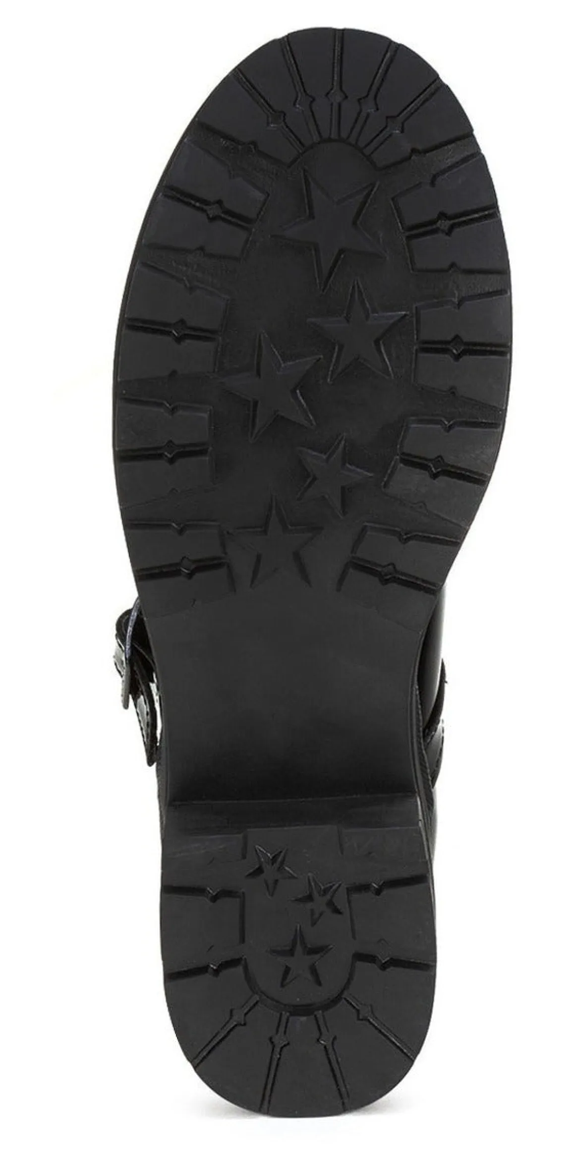 Zapato Escolar Bambino Para Niña Negro Charol Casual 02903