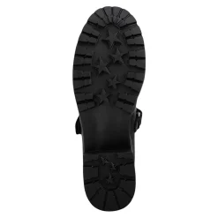 Zapato Escolar Bambino Para Niña Casual Negro 07165