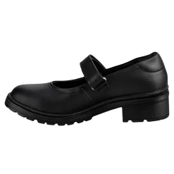 Zapato Escolar Bambino Para Niña Casual Negro 07165