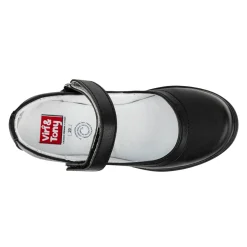 Zapato Escolar Casual Negro Niña Viritony 05351