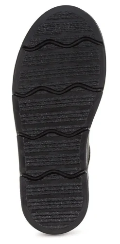 Zapato Escolar Casual Niño Piel Negro Rokino 00755
