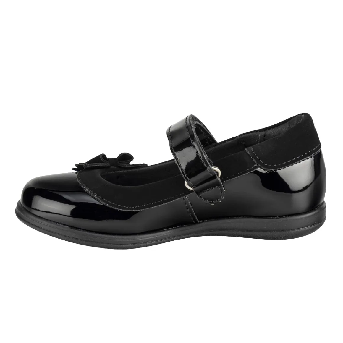 Zapato Escolar Chabelo Para Niña Charol Moda 05458