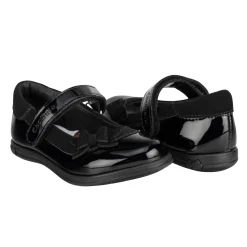 Zapato Escolar Chabelo Para Niña Charol Moda 05458
