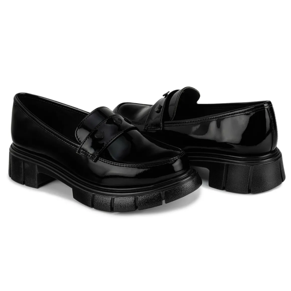 Zapato Escolar Charol Casual Joven Blasito 04871