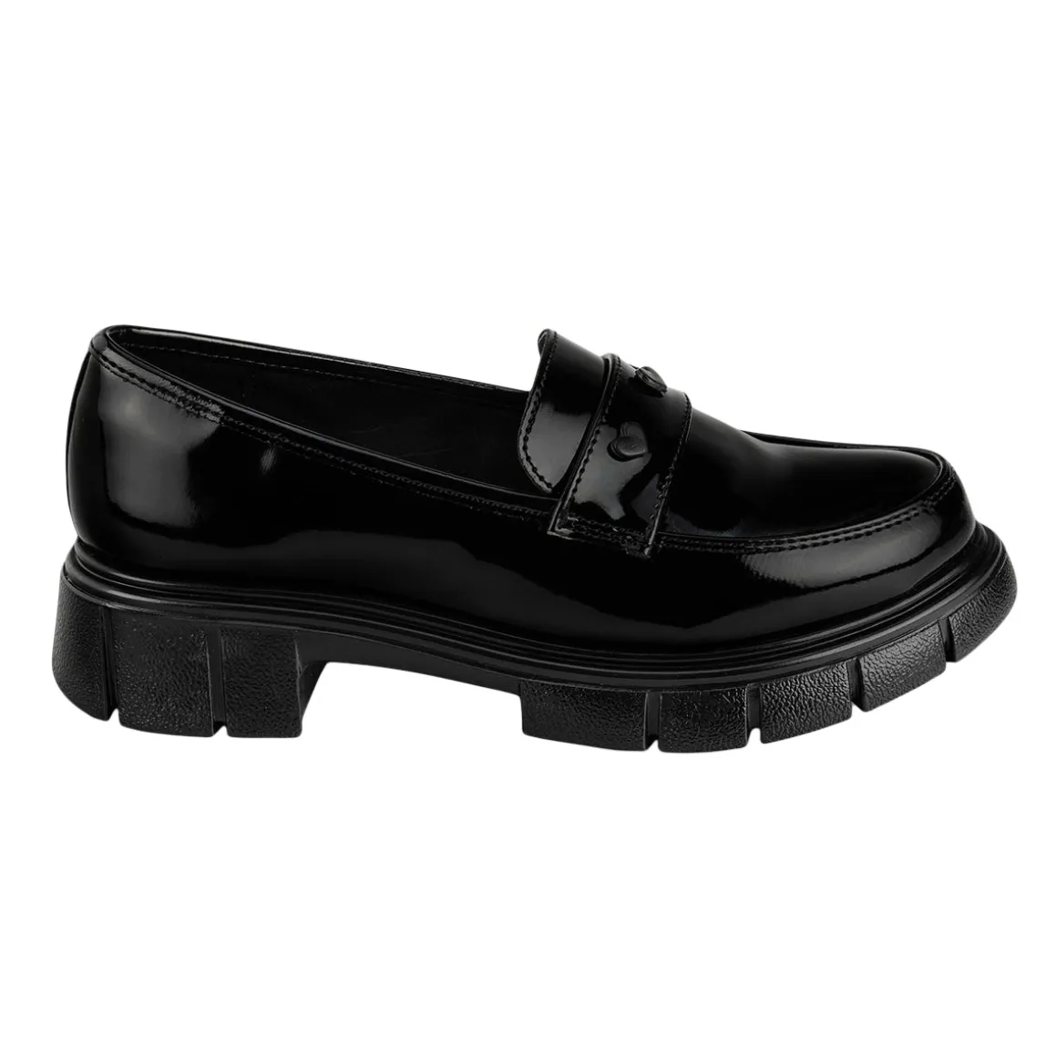 Zapato Escolar Charol Casual Joven Blasito 04871