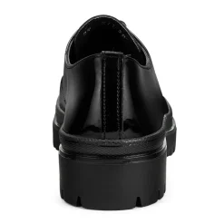 Zapato Escolar Charol Negro Para Junior Niña Blasito 04494