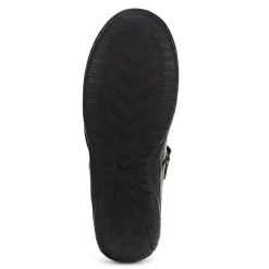 Zapato Escolar Coqueta Para Niña Negros Piel Casuales Flats 00140/141