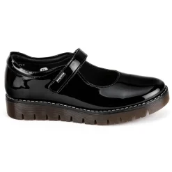 Zapato Escolar Coqueta Para Niña Plataforma 04364