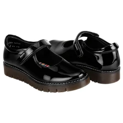 Zapato Escolar Coqueta Para Niña Plataforma 04364