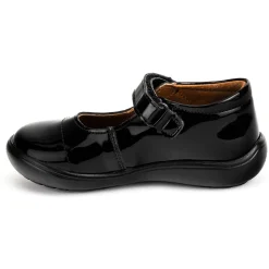 Zapato Escolar Coqueta Para Niña Charol 04344