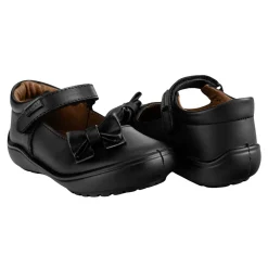 Zapato Escolar Coqueta Para Niña Moño 04105