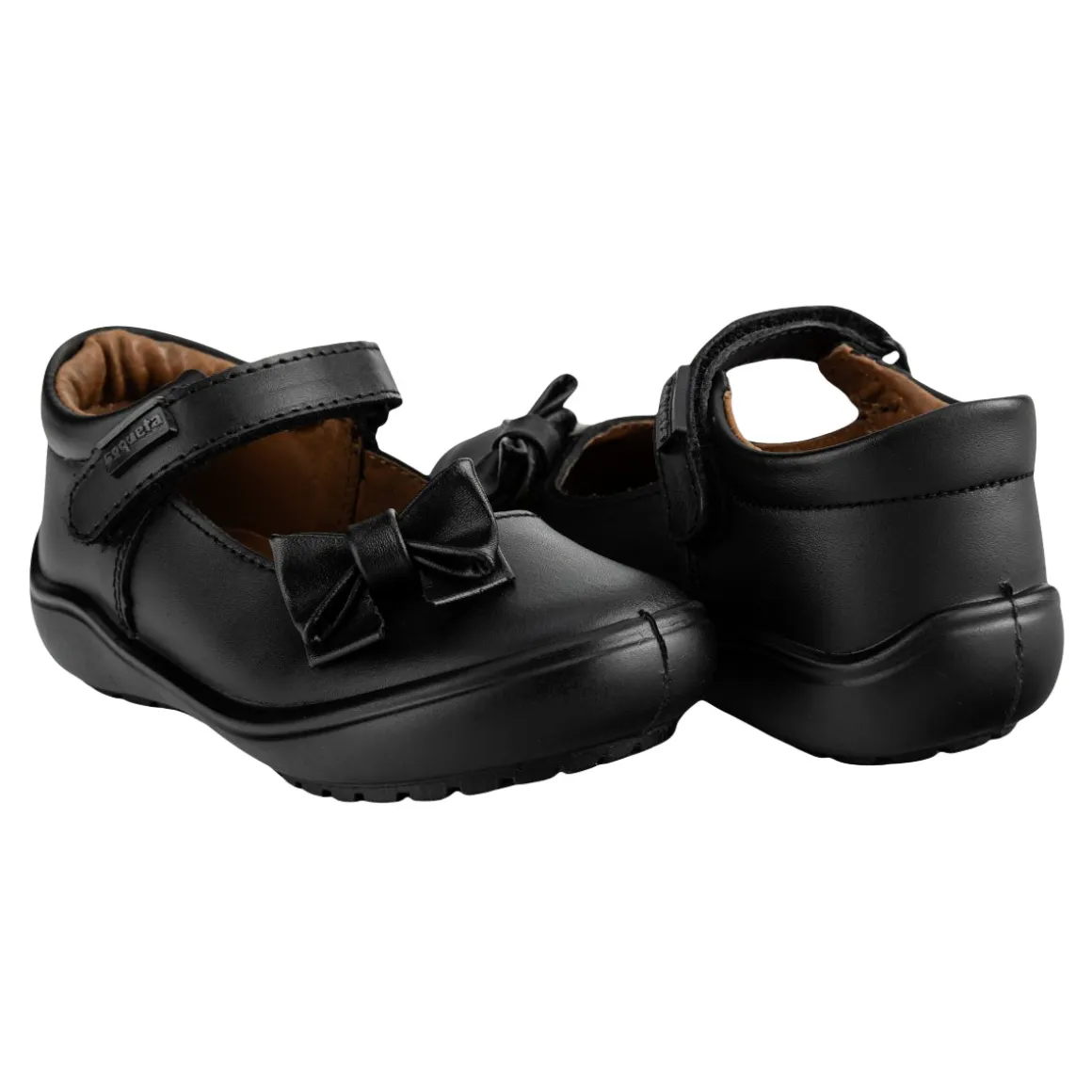Zapato Escolar Coqueta Para Niña Moño 04105