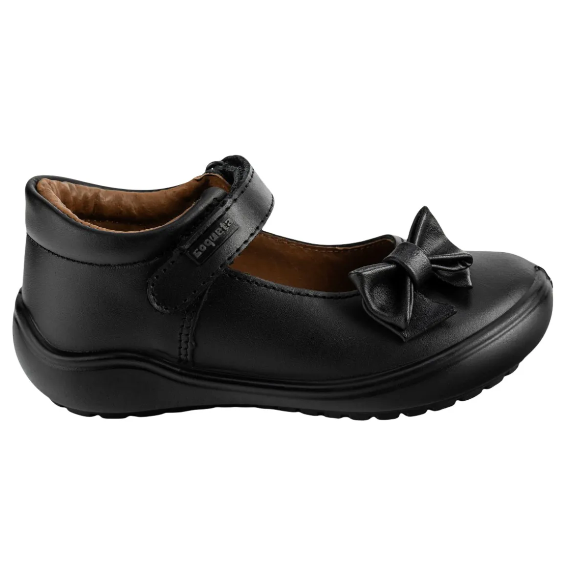 Zapato Escolar Coqueta Para Niña Moño 04105
