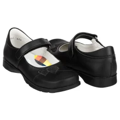 Zapato Escolar Corazón Hebilla Niña Nick&Wick 03449
