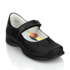 Zapato Escolar Corazón Niña Nick&Wick 03448
