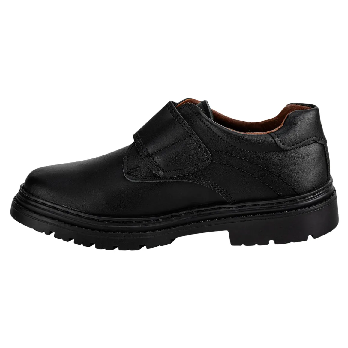 Zapato Escolar Dogi Para Junior Niño Tira Velcro 07137