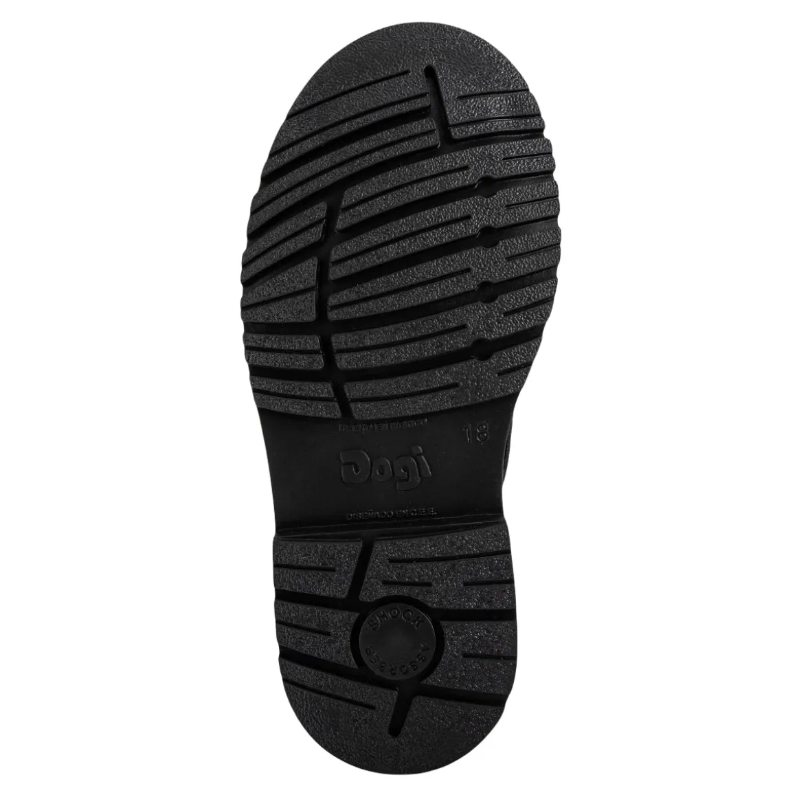 Zapato Escolar Dogi Para Junior Niño Tira Velcro 07137