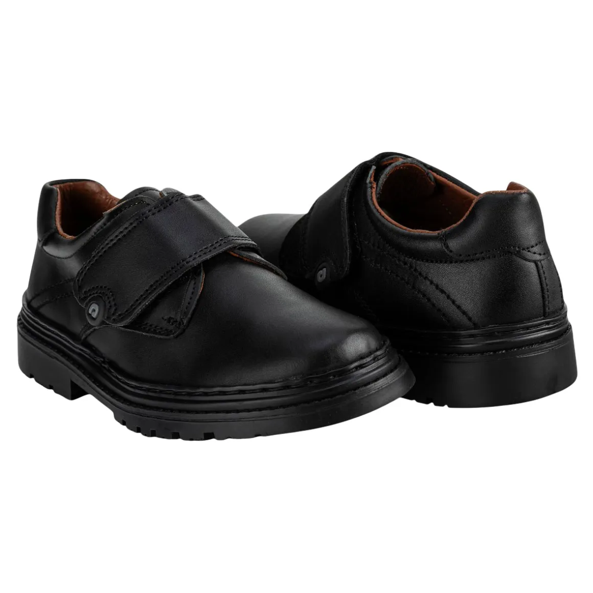 Zapato Escolar Dogi Para Junior Niño Tira Velcro 07137