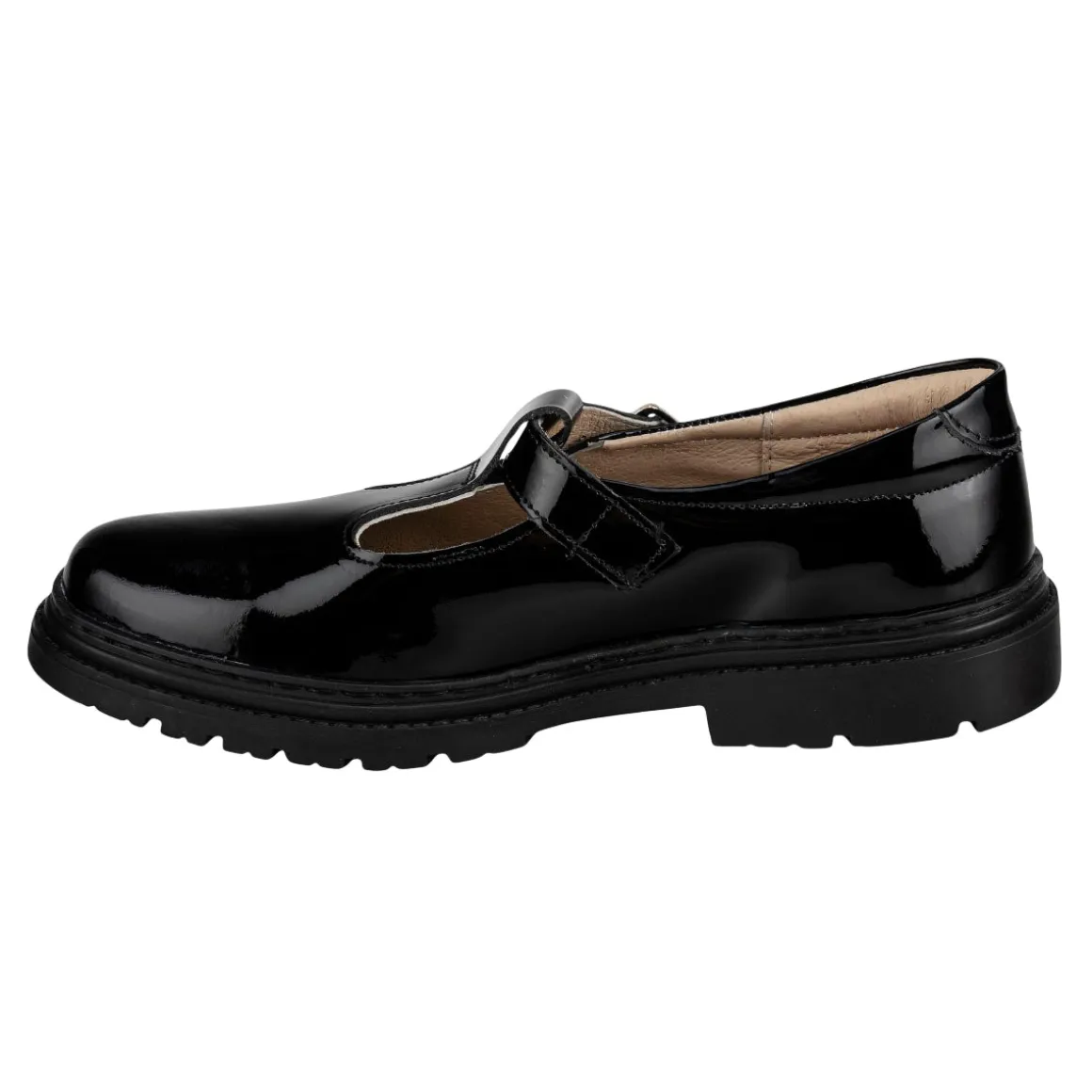 Zapato Escolar Dogi Para Niña Charol Moda 07133