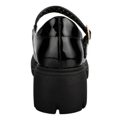 Zapato Escolar Happy Shoes Para Mujer Tacón Mary-Jane 07427