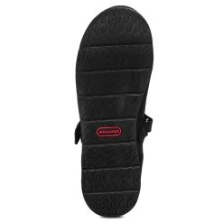 Zapato Escolar Moño Negro Velcro Joven Nick&wick 03006