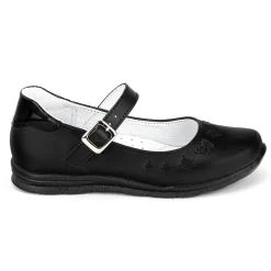 Zapato Escolar Negro Vestir Joven Dominiq 03387
