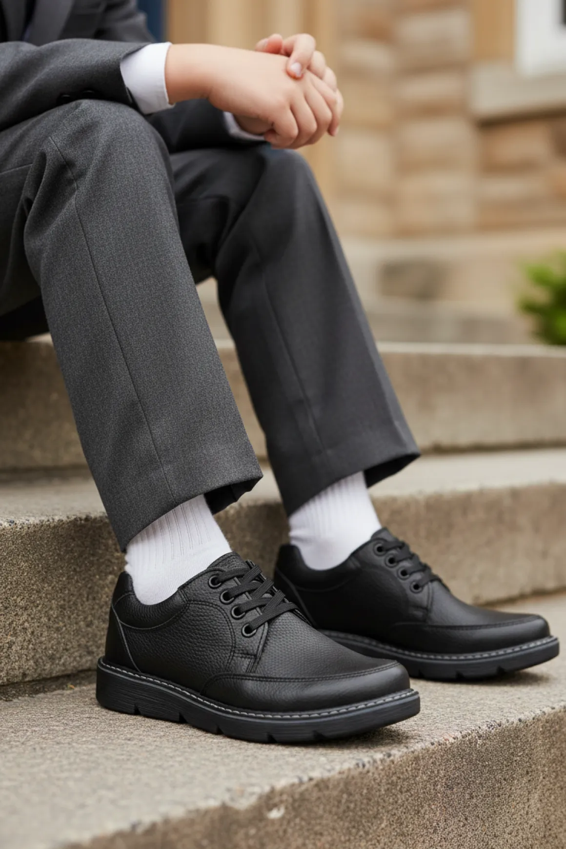 Zapato Escolar Oxford Para Junior Niño Rokino 08956