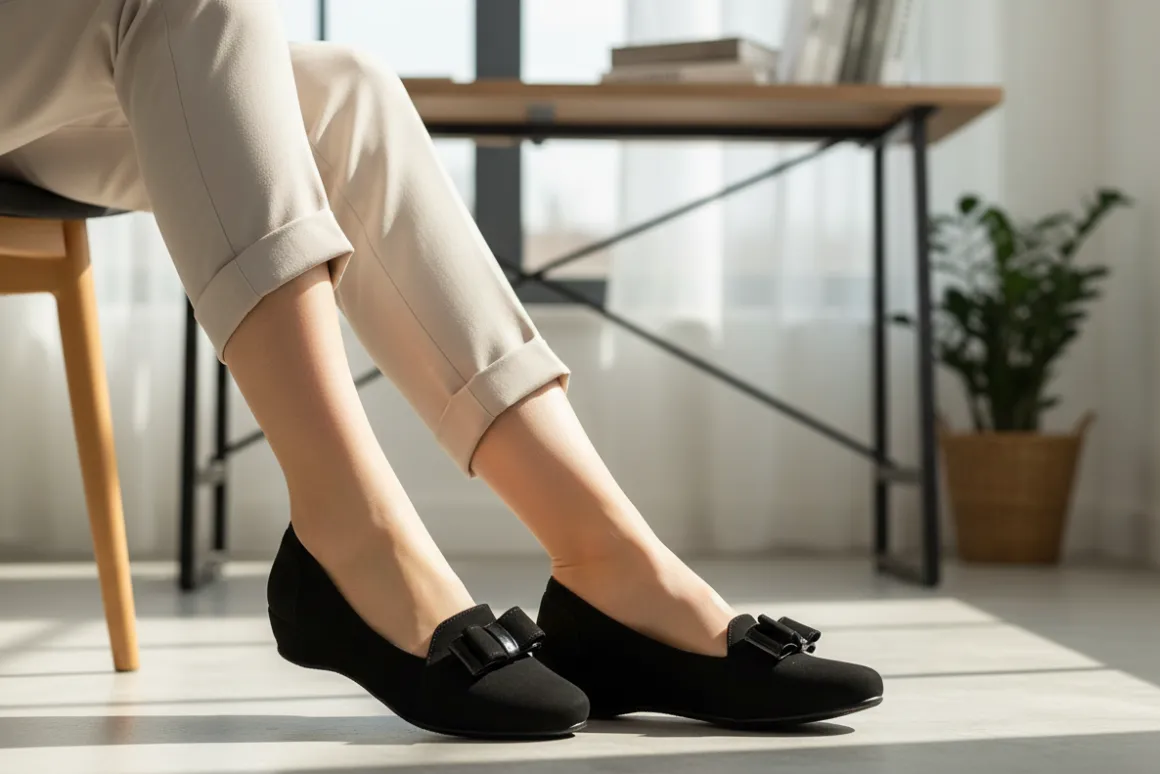 Zapato Flats Moño Para Mujer Penny Lane 04325