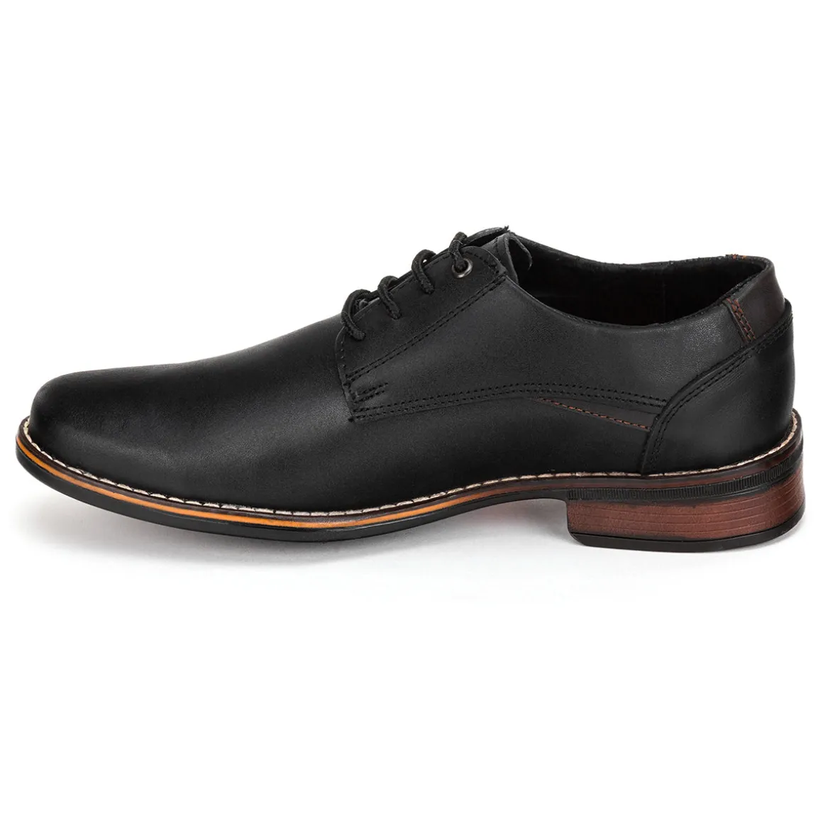 Zapato Formal Casual Para Hombre Epidemia Camel/Negro 02394-95