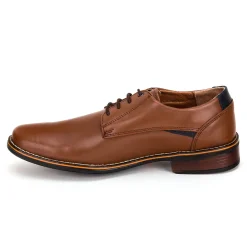 Zapato Formal Casual Para Hombre Epidemia Camel/Negro 02394-95