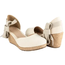 Zapato Happy Shoes Para Mujer Alpargata De Lona 08499