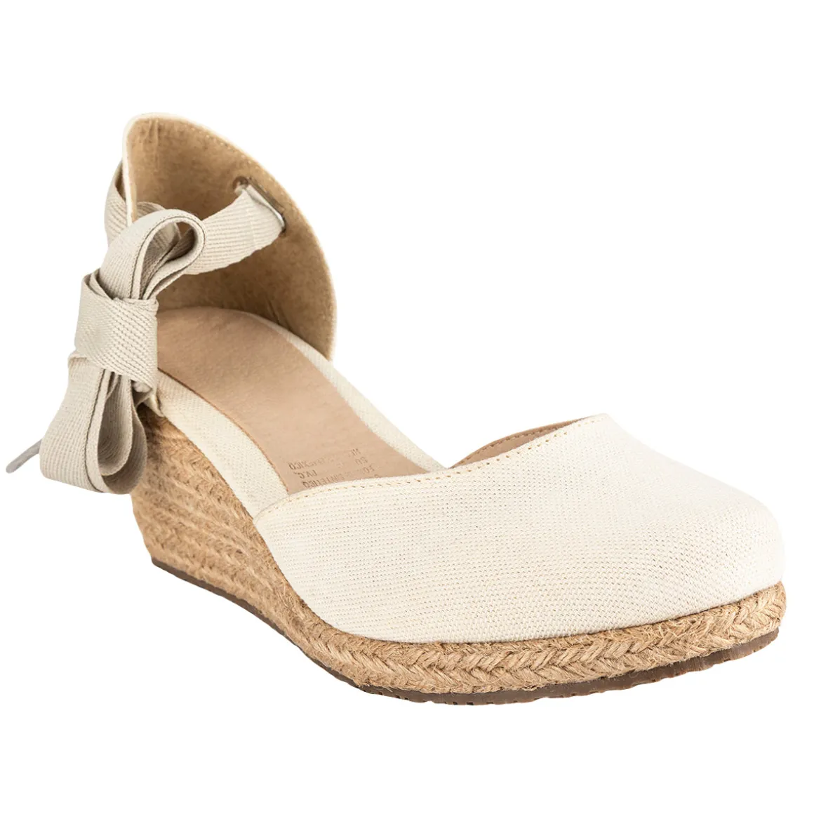 Zapato Happy Shoes Para Mujer Alpargata De Lona 08499