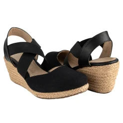Zapato Happy Shoes Para Mujer De Cuña Espadrille 08500