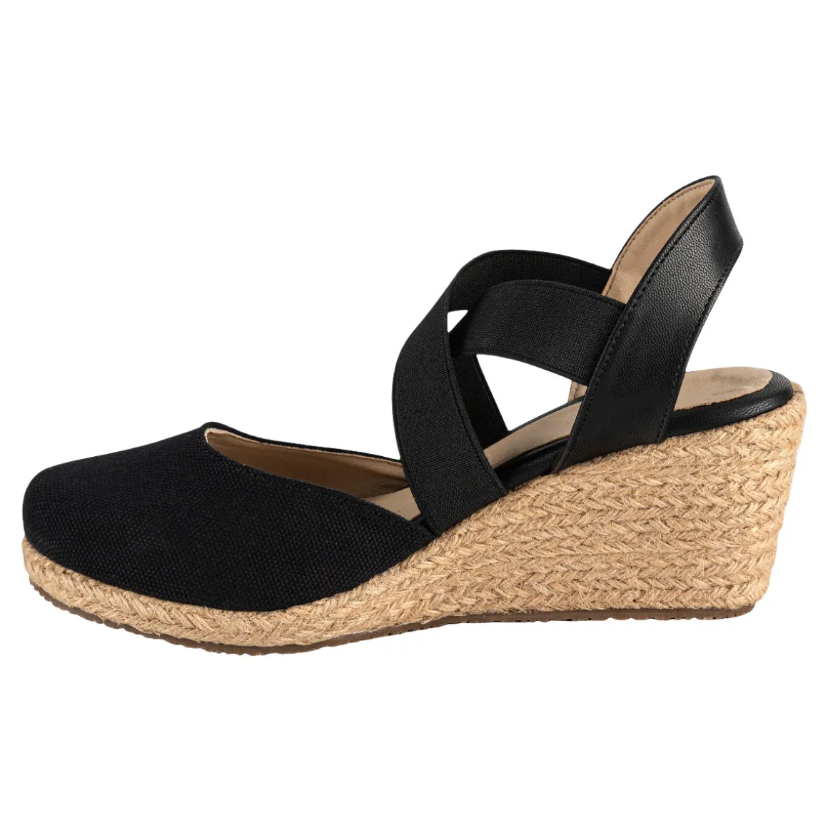 Zapato Happy Shoes Para Mujer De Cuña Espadrille 08500