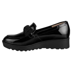 Zapato Mocasín Charol Para Mujer Ana Polett 08394