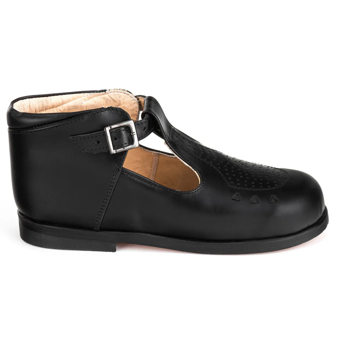 Zapato Negro Ortopédico Escolar Joven Ortouno 00251