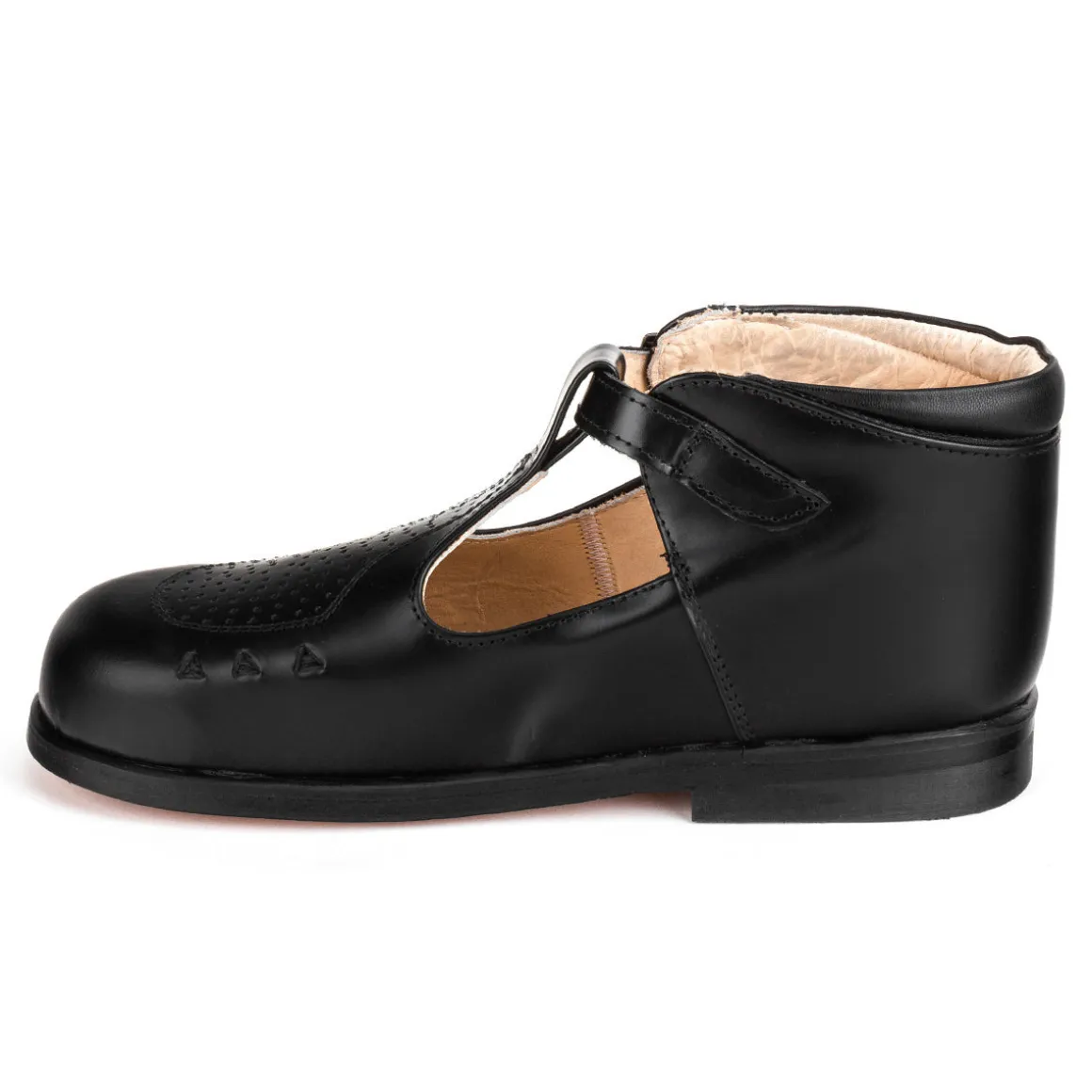 Zapato Negro Ortopédico Escolar Joven Ortouno 00251
