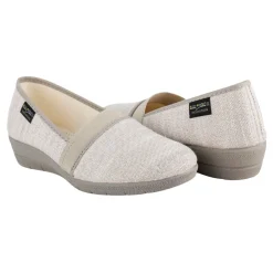 Zapato Tipo Mocasín Cuña Para Mujer Extra Confort 06520