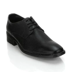 Zapato Vestir Blucher Piel Negro Para Hombre Epitres 00319/20