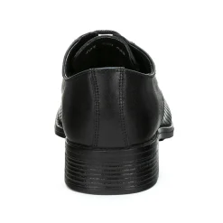 Zapato Vestir Blucher Piel Negro Para Hombre Epitres 00319/20
