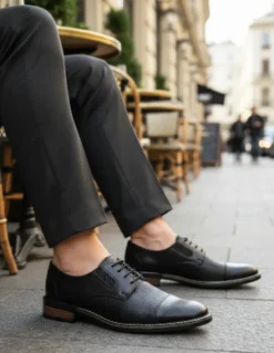 Zapato Vestir Cap Toe Para Hombre Epidemia 08026-27