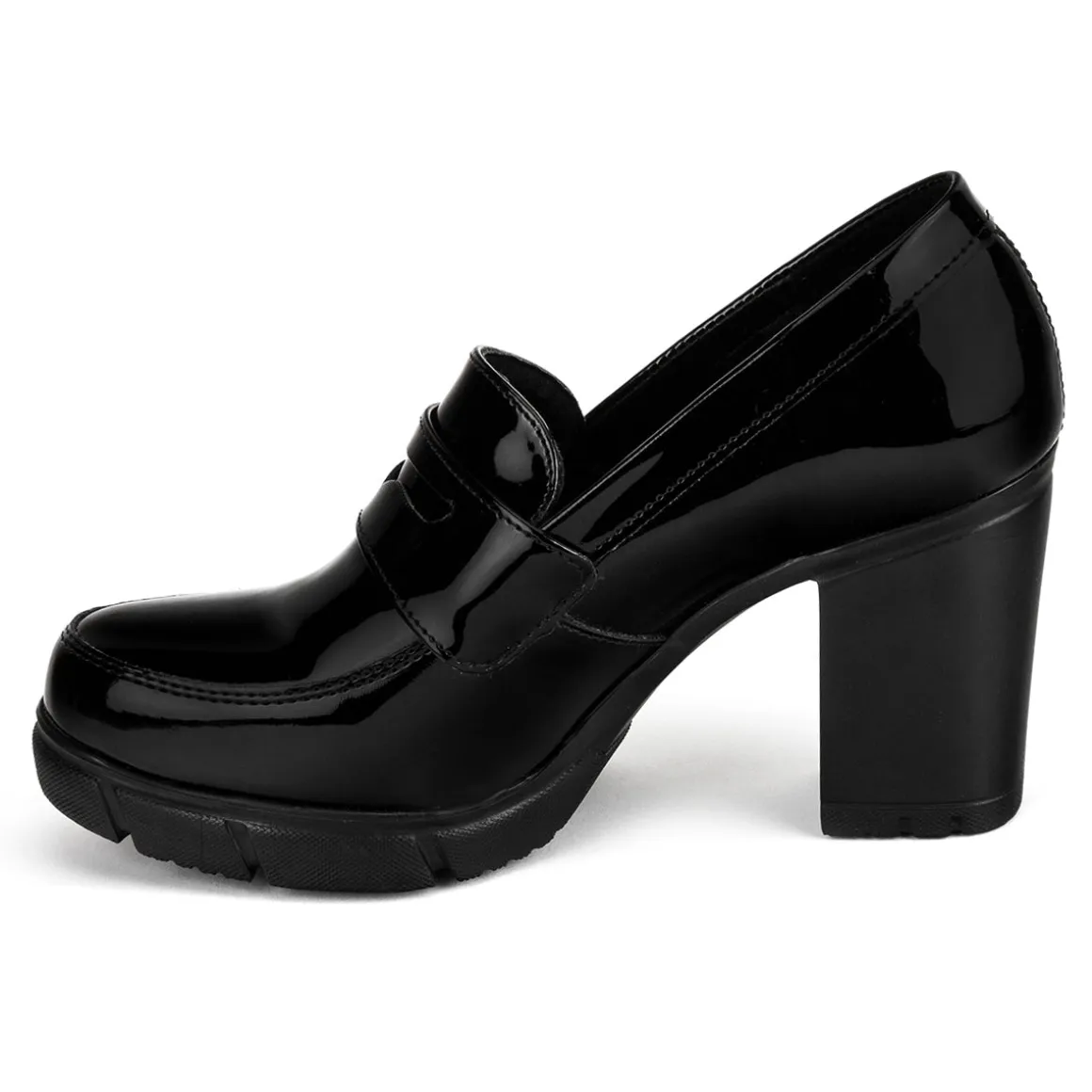 Zapato Vestir Charol Para Mujer Green Love 03711