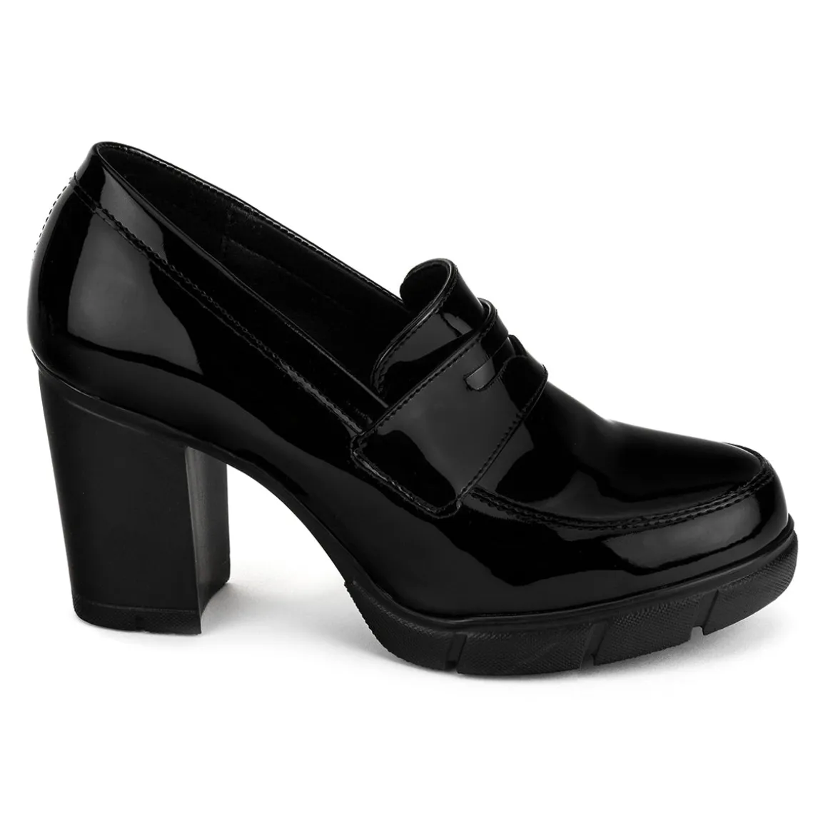 Zapato Vestir Charol Para Mujer Green Love 03711